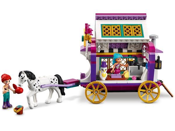 Grote foto lego friends 41688 magische caravan kinderen en baby duplo en lego