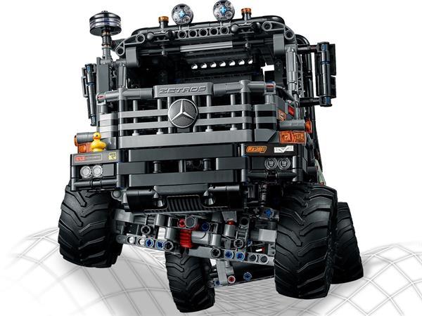 Grote foto lego technic 42129 4x4 mercedes benz zetros trial truck kinderen en baby duplo en lego