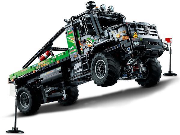 Grote foto lego technic 42129 4x4 mercedes benz zetros trial truck kinderen en baby duplo en lego