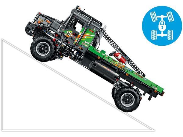 Grote foto lego technic 42129 4x4 mercedes benz zetros trial truck kinderen en baby duplo en lego