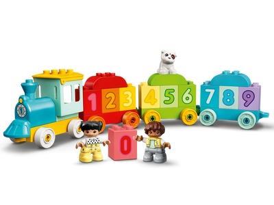 Grote foto lego duplo 10954 getallentrein leren tellen kinderen en baby duplo en lego