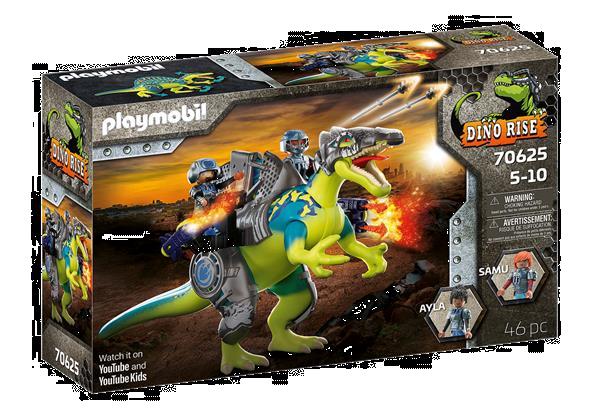 Grote foto playmobil 70625 spinosaurus dubbele verdedigingskracht kinderen en baby duplo en lego