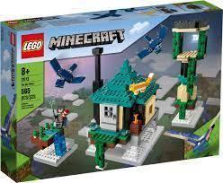 Grote foto lego minecraft 21173 de luchttoren kinderen en baby duplo en lego