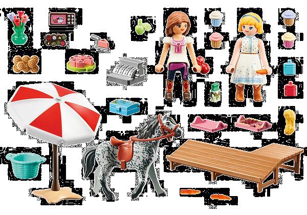 Grote foto playmobil spirit 70696 miradero snoepwinkel kinderen en baby duplo en lego
