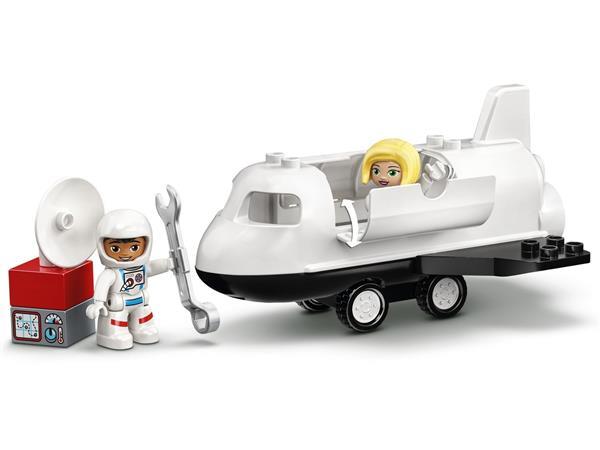 Grote foto lego duplo 10944 space shuttle missie kinderen en baby duplo en lego