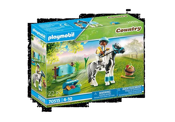 Grote foto playmobil country 70515 verzamelpony lewitzer kinderen en baby duplo en lego