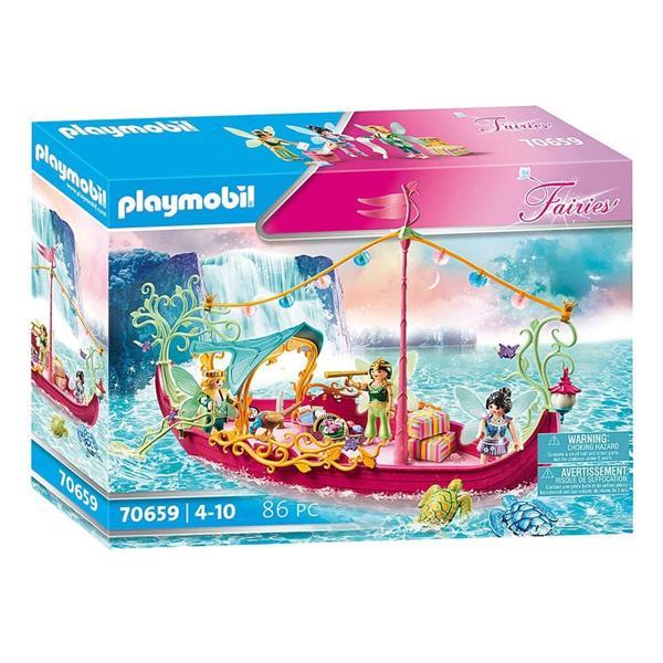 Grote foto playmobil fairies 70659 romantische fee nboot kinderen en baby duplo en lego