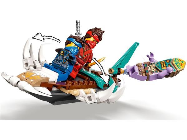 Grote foto lego ninjago 71748 catamaran zeeslag kinderen en baby duplo en lego