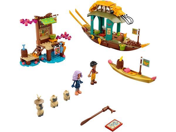 Grote foto lego disney 43185 boun boot kinderen en baby duplo en lego