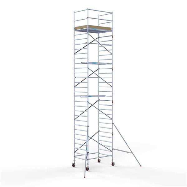 Grote foto rolsteiger basis 135 x 190 x 11 2 meter werkhoogte met licht doe het zelf en verbouw ladders en trappen