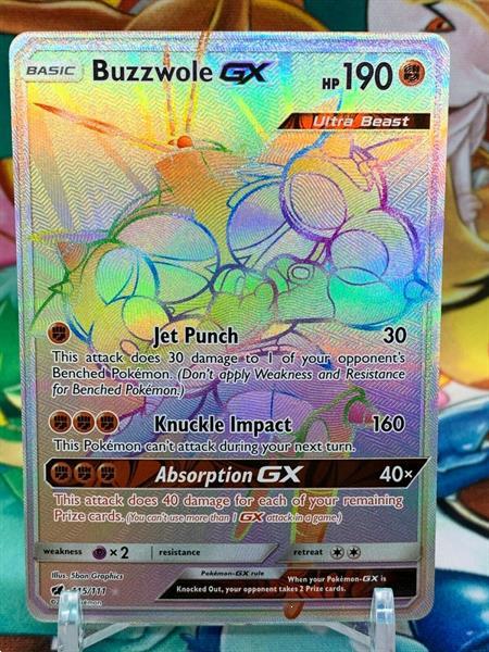 Buzzwole Rainbow Gx Hyper Rare Full Art Pokemon Kaart Ta Kopen Overige Verzamelingen