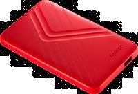 Grote foto apacer usb 3.1 gen 1 portable hard drive ac236 2tb red computers en software overige computers en software
