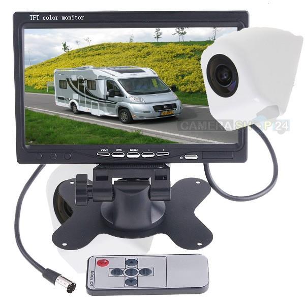 Grote foto auto camper camera 420tvl monitor caravans en kamperen caravan accessoires