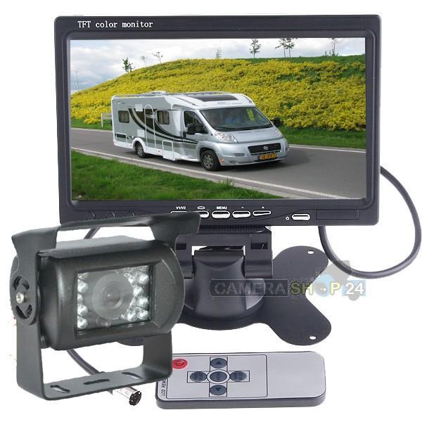 Grote foto compleet achteruitrij set camera monitor voor de boot camper caravans en kamperen caravan accessoires