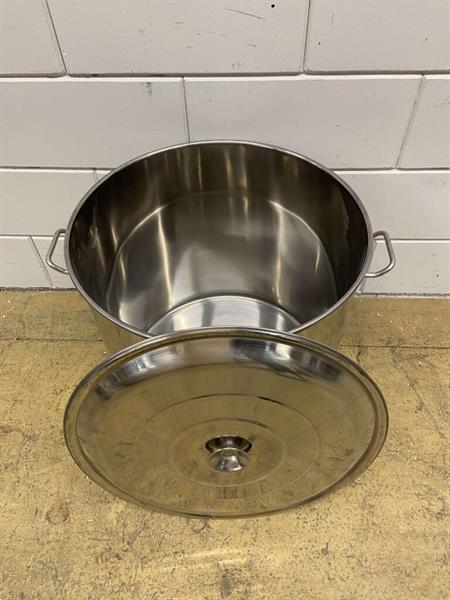 Grote foto rvs prullenbak afvalbak 90 liter horeca witgoed en apparatuur algemeen