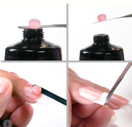 Grote foto polygel nagels starterspakket 50ml clear beauty en gezondheid make up sets