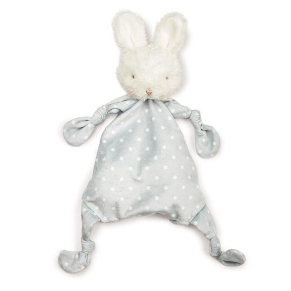 Grote foto knuffeldoekje konijn grijs 33cm bunnies by the bay kinderen en baby babyspeelgoed