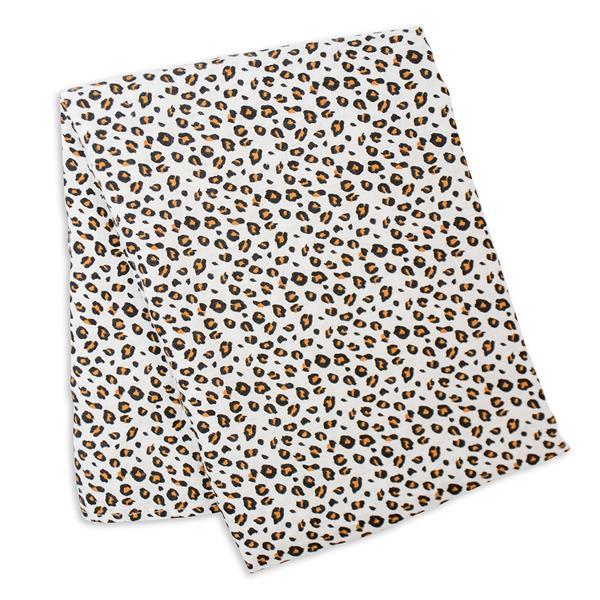 Grote foto hydrofiele doek leopard 120x120cm lulujo kinderen en baby dekens en slaapzakjes
