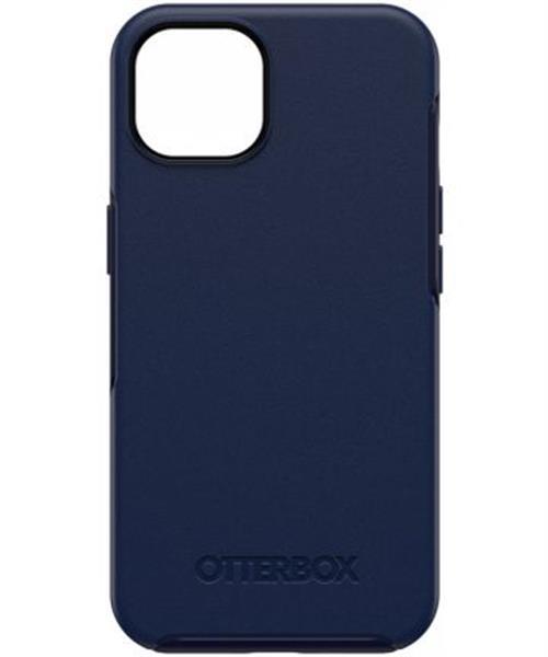 Grote foto otterbox symmetry apple iphone 13 hoesje met magsafe navy telecommunicatie tablets