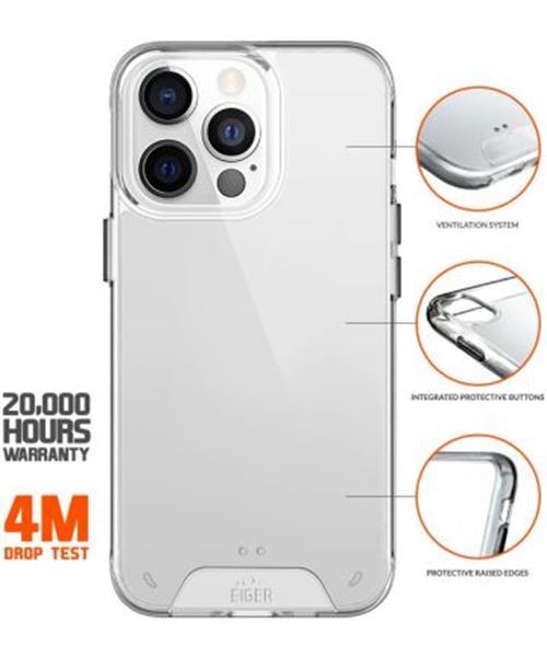 Grote foto eiger glacier series apple iphone 13 pro max hoesje transpar telecommunicatie tablets