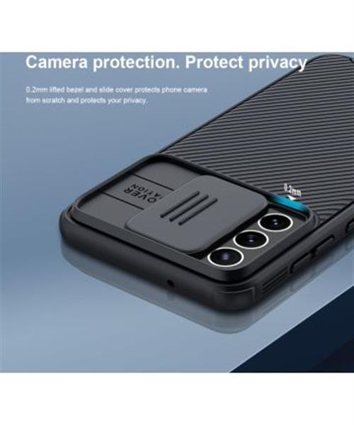 Grote foto nillkin camshield samsung galaxy s21 fe hoesje camera slider telecommunicatie samsung