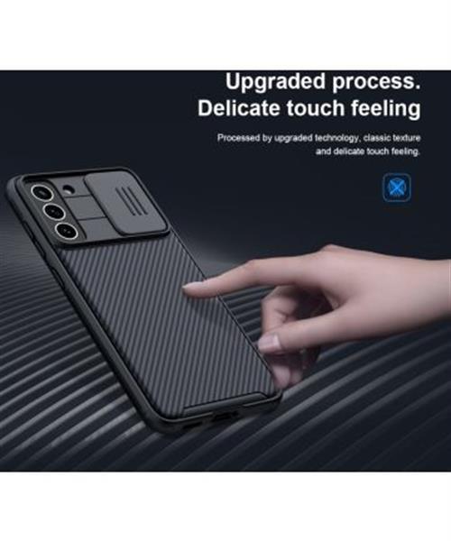 Grote foto nillkin camshield samsung galaxy s21 fe hoesje camera slider telecommunicatie samsung