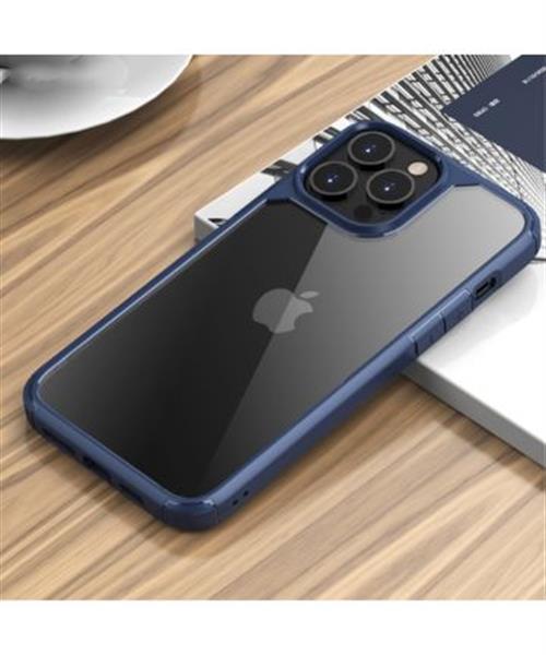 Grote foto ipaky apple iphone 13 pro max back cover hoesje transparant telecommunicatie tablets