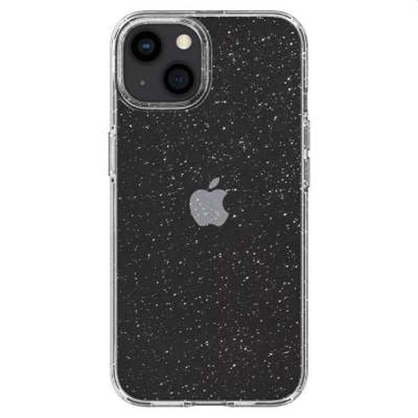 Grote foto spigen liquid crystal apple iphone 13 mini hoesje glitter telecommunicatie tablets
