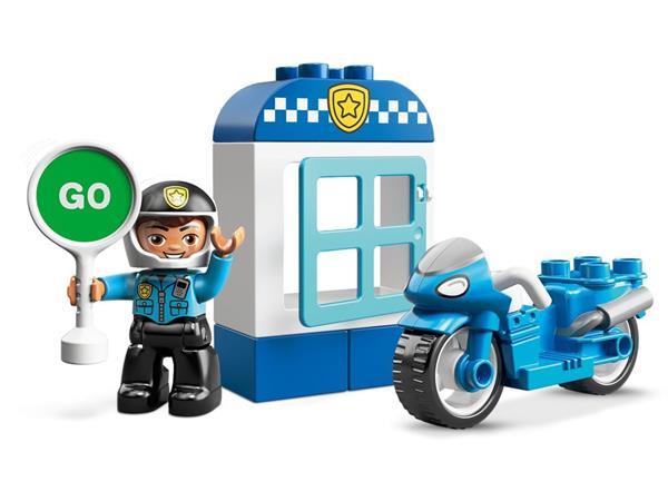 Grote foto lego duplo 10900 politiemotor kinderen en baby duplo en lego