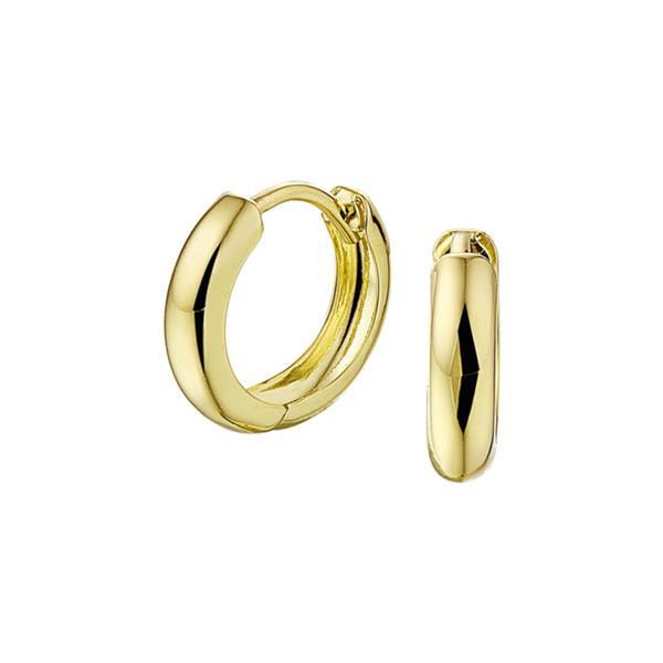 Grote foto gouden klapoorringen diameter 12 5mm sieraden tassen en uiterlijk oorbellen