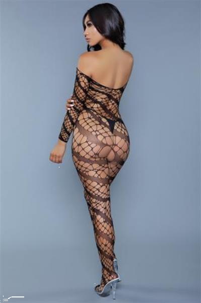 Grote foto web of love body zwart erotiek kleding