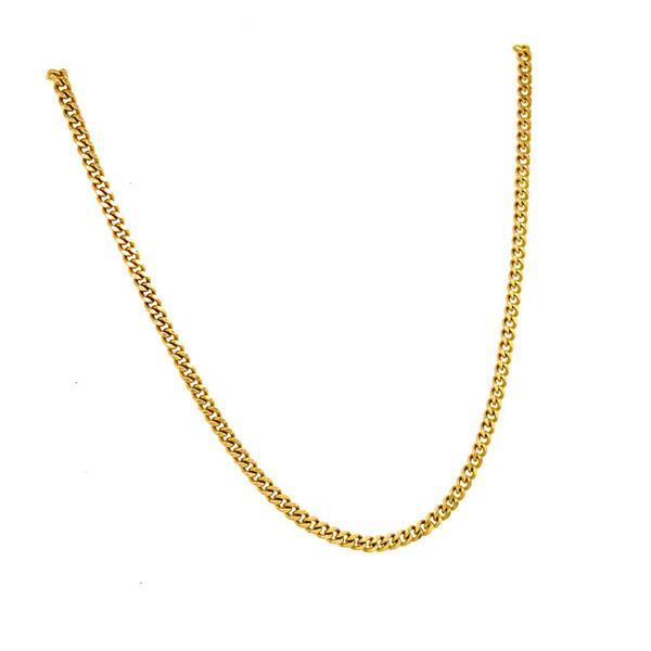 Grote foto gouden lengtecollier gourmet 41 cm 14 krt 307.5 sieraden tassen en uiterlijk kettingen