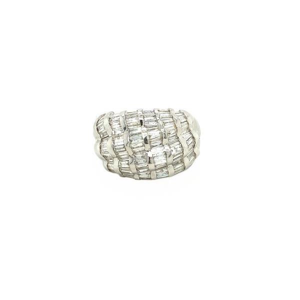 Grote foto witgouden mantelring met diamant 18 krt 3997.5 sieraden tassen en uiterlijk ringen voor haar