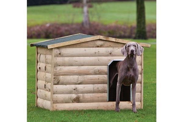 Grote foto hondenverblijf labrador tuin en terras tuinhuisjes en blokhutten