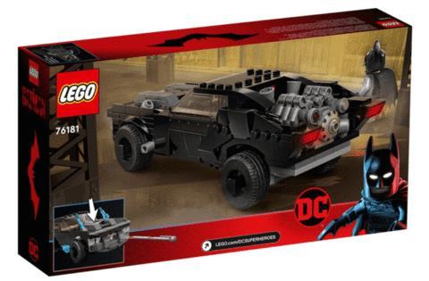 Grote foto lego super heroes 76181 batmobile the penguin achtervolgi kinderen en baby duplo en lego