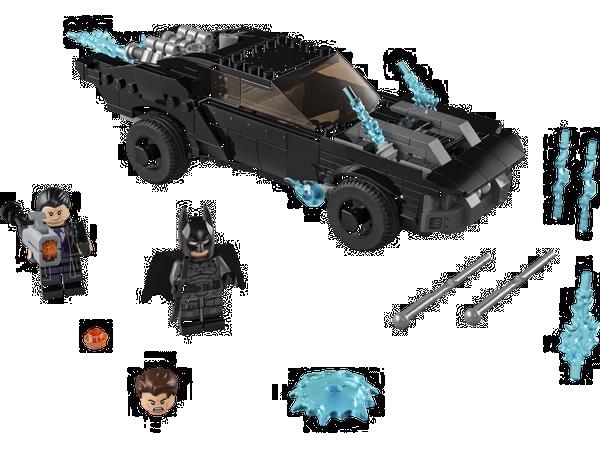 Grote foto lego super heroes 76181 batmobile the penguin achtervolgi kinderen en baby duplo en lego