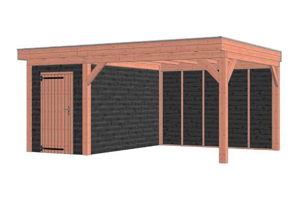 Grote foto buitenverblijf refter xl 555x400 cm combinatie 1 tuin en terras tuinhuisjes en blokhutten