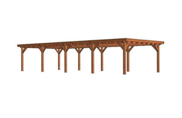 Grote foto overkapping toscane 1230x545 cm tuin en terras tuinhuisjes en blokhutten