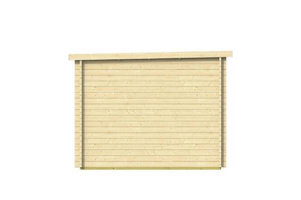 Grote foto blokhut sadie 500x300 cm tuin en terras tuinhuisjes en blokhutten