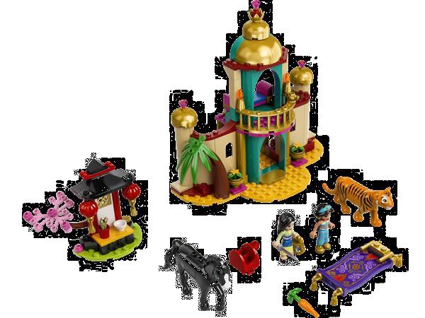 Grote foto lego disney 43208 jasmines en mulans avontuur kinderen en baby duplo en lego