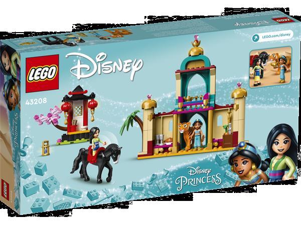 Grote foto lego disney 43208 jasmines en mulans avontuur kinderen en baby duplo en lego