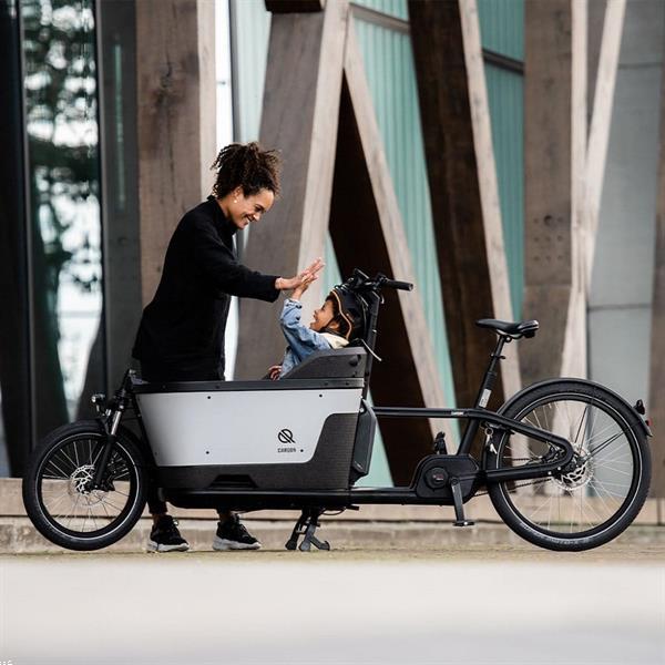 Grote foto carqon cruise elektrische bakfiets fietsen en brommers elektrische fietsen
