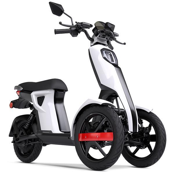 Grote foto doohan itango 26ah elektrische scooter wit bij central sc fietsen en brommers scooters