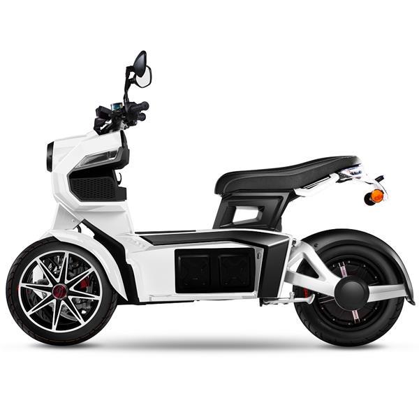 Grote foto doohan itank 52ah elektrische scooter wit bij central scoo fietsen en brommers scooters