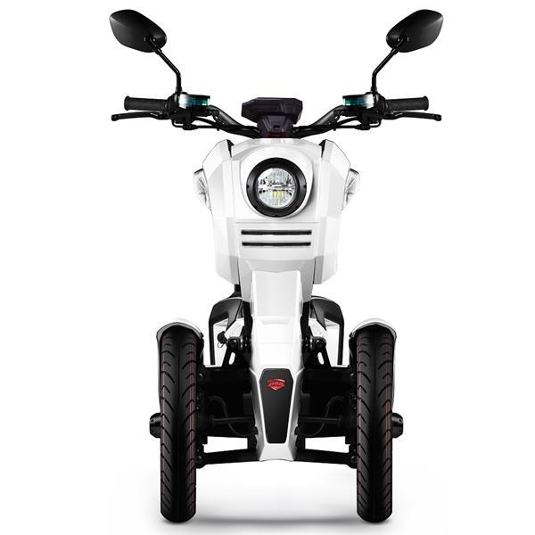 Grote foto doohan itank 52ah elektrische scooter wit bij central scoo fietsen en brommers scooters