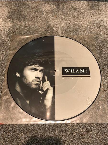 Grote foto wham 12inch foto vinyl i m your man 1985 limited cd en dvd pop