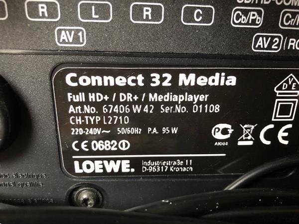 Grote foto loewe connect32 audio tv en foto lcd tv