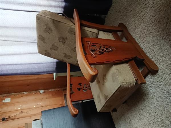 Grote foto vintage rookstoel huis en inrichting stoelen