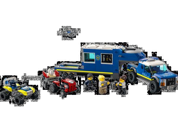 Grote foto lego city 60315 mobiele commandowagen politie kinderen en baby duplo en lego