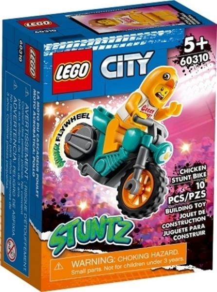 Grote foto lego city 60310 kip stuntmotor kinderen en baby duplo en lego